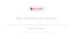 Desktop Screenshot of homeslettingsltd.co.uk