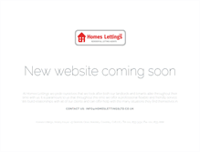 Tablet Screenshot of homeslettingsltd.co.uk